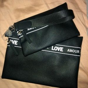 Hand bag and card lanyard